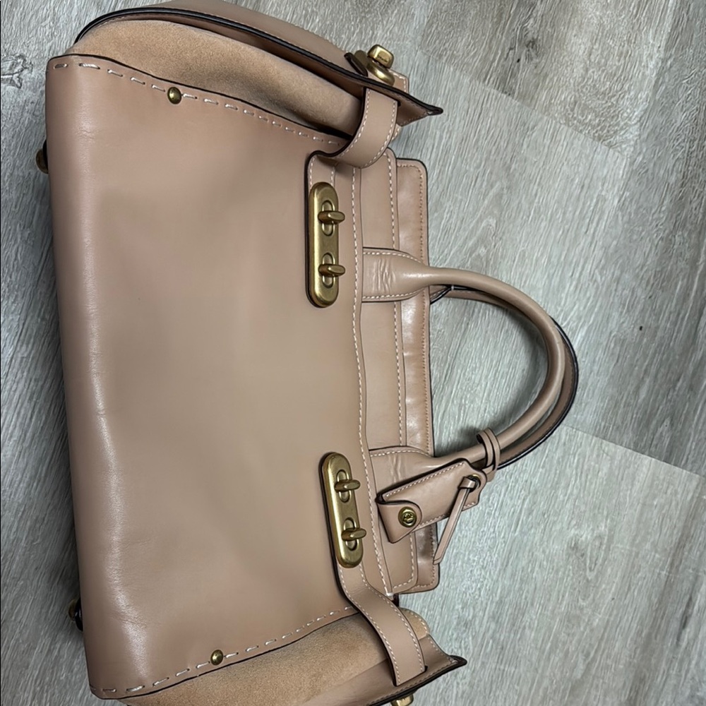 Coach Tan Leather Handbag